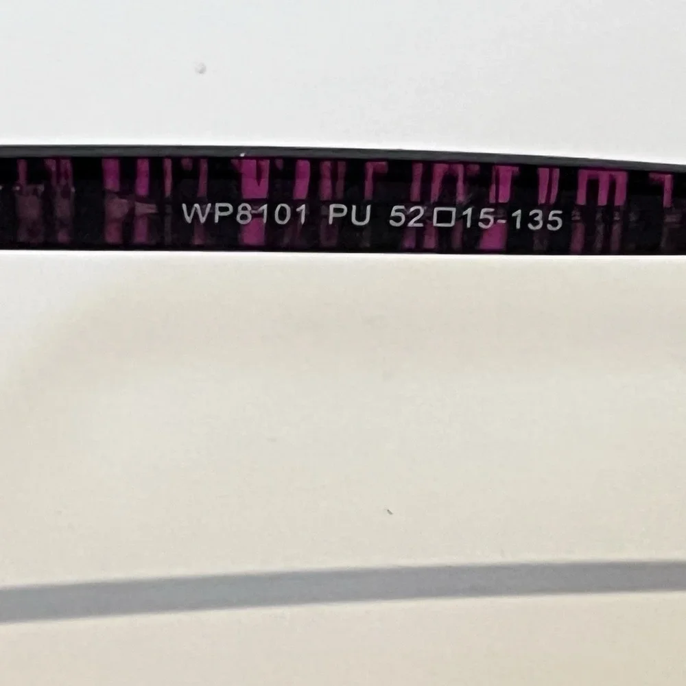 Eyeglasses Frame‎ WP8101 PU Women's Purple Plastic Full Rim Square 52-15-135